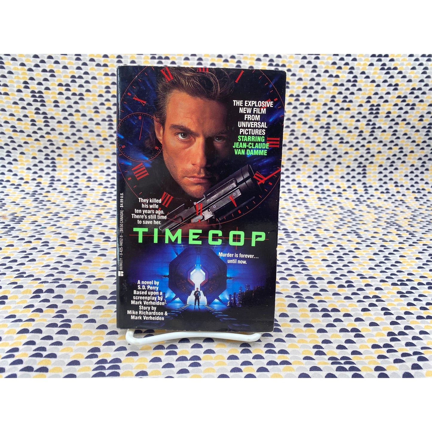 Timecop - S. D. Perry - Berkley - Movie Novelization - Paperback