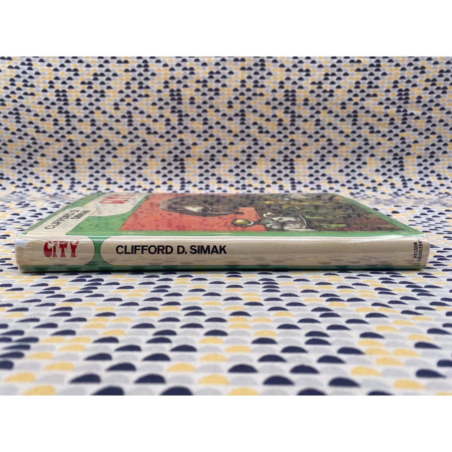 City - Clifford D. Simak - Vintage Hardcover - Nelson Doubleday, Club Edition