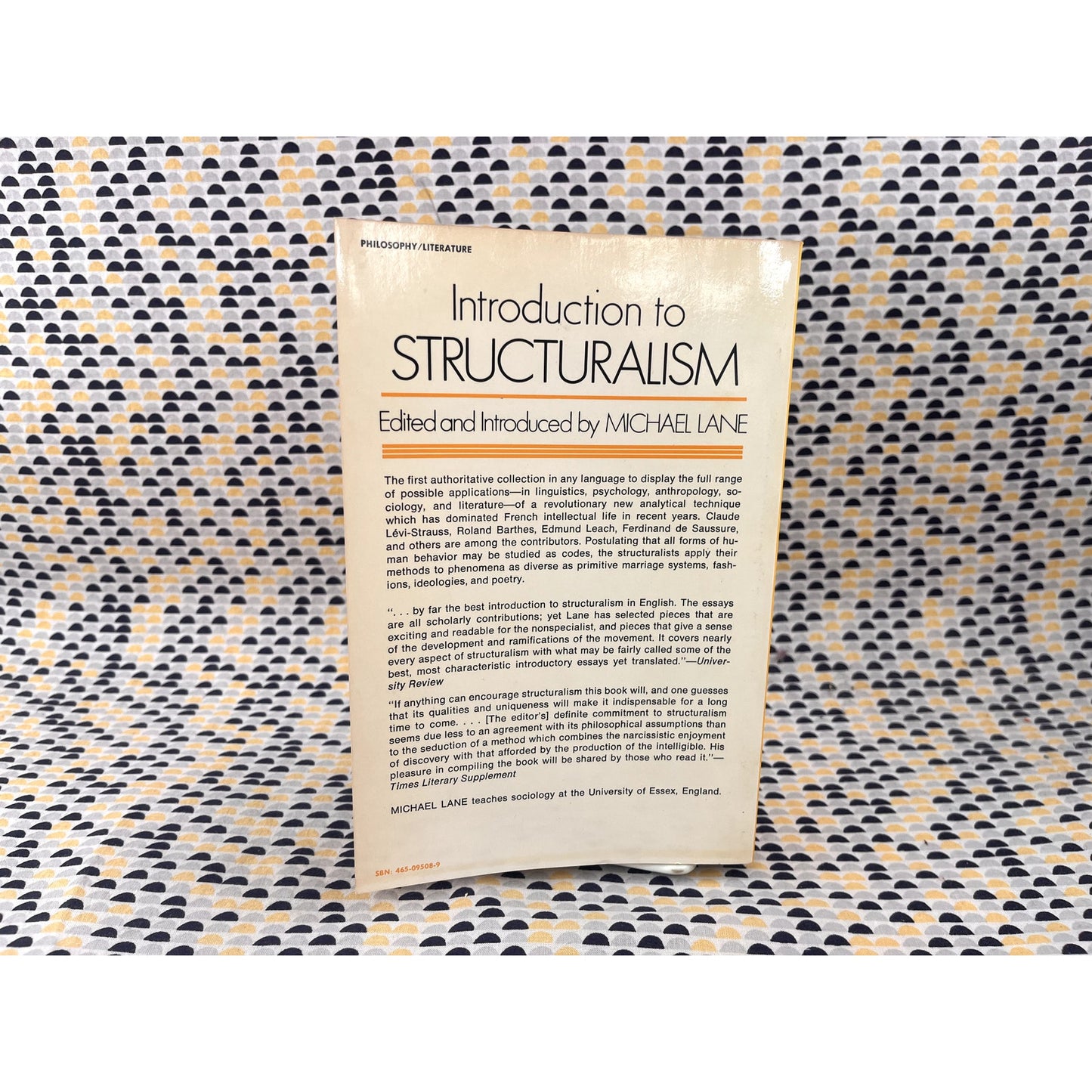 Introduction to Structuralism - Ed. Michael Lane - Harper Torchbooks - Paperback