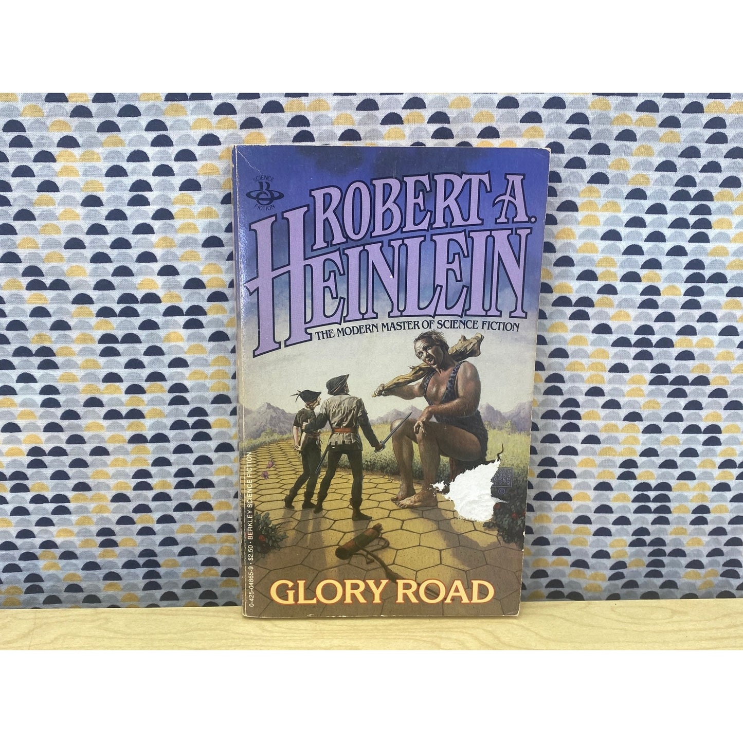 Glory Road - Robert A. Heinlein - Vintage Paperback Book - Berkley Science Fiction