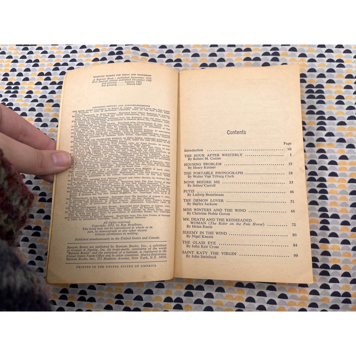 Timeless Stories For Today and Tomorrow - Ray Bradbury - Bantam Edition