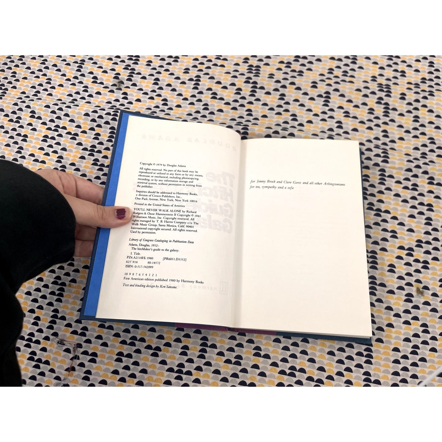 The Hitchhiker's Guide to the Galaxy - Douglas Adams - 1st Am Edition, 1st Print