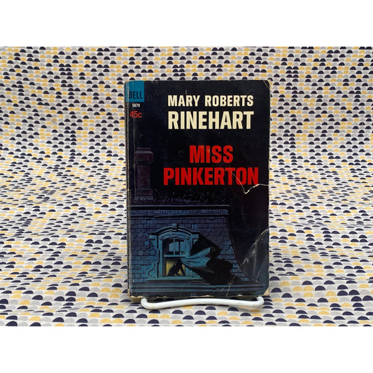 Miss Pinkerton - Mary Roberts Rinehart - Vintage Paperback Book - Dell Edition