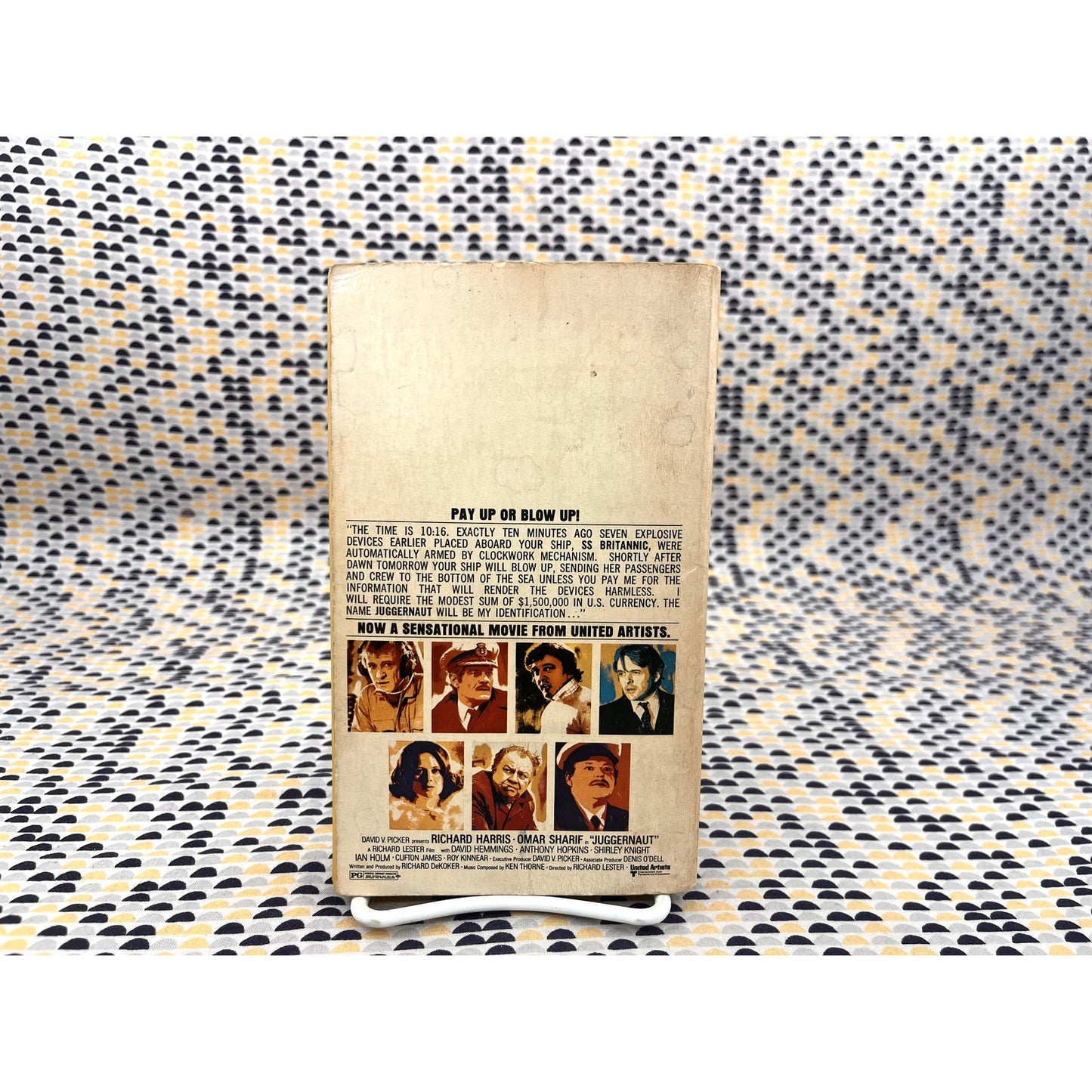 Juggernaut - Al Hine - Bantam Books - Movie Tie-In Edition