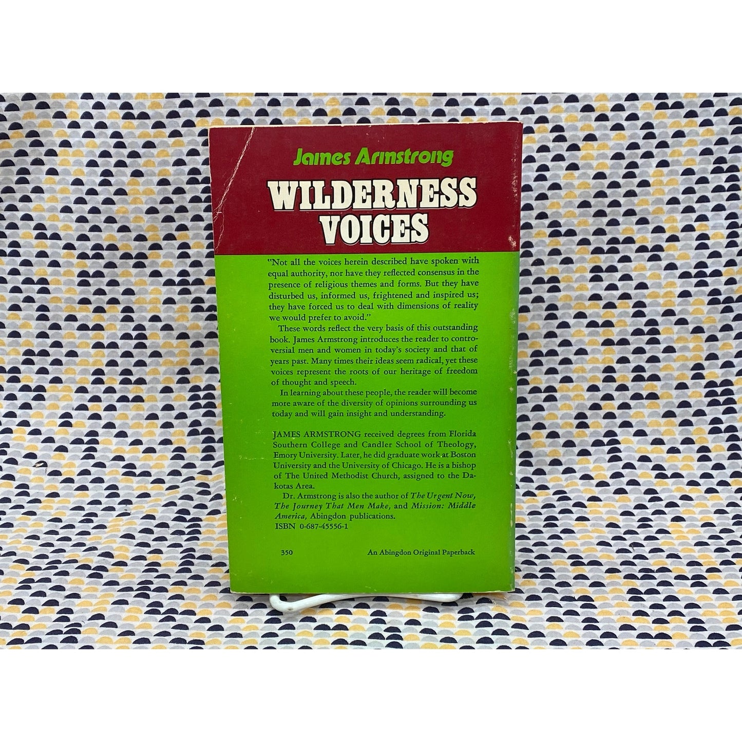 Wilderness Voices - Angela Davis, Steinbeck, McGovern, Gandhi, Camara - Vintage Paperback Book - Parthenon Press