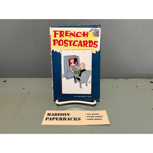 French Postcards - Avon 853 - Cartoons - Vintage Paperbacks