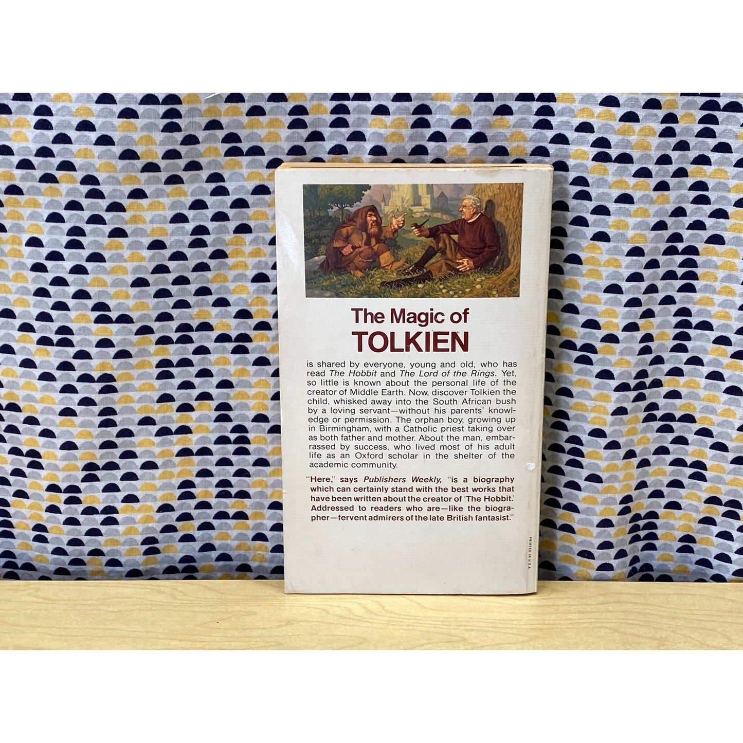 J.R.R. Tolkien - Architect of Middle Earth - Daniel Grotta-Kurska - Vintage Paperback Book - Warner Books