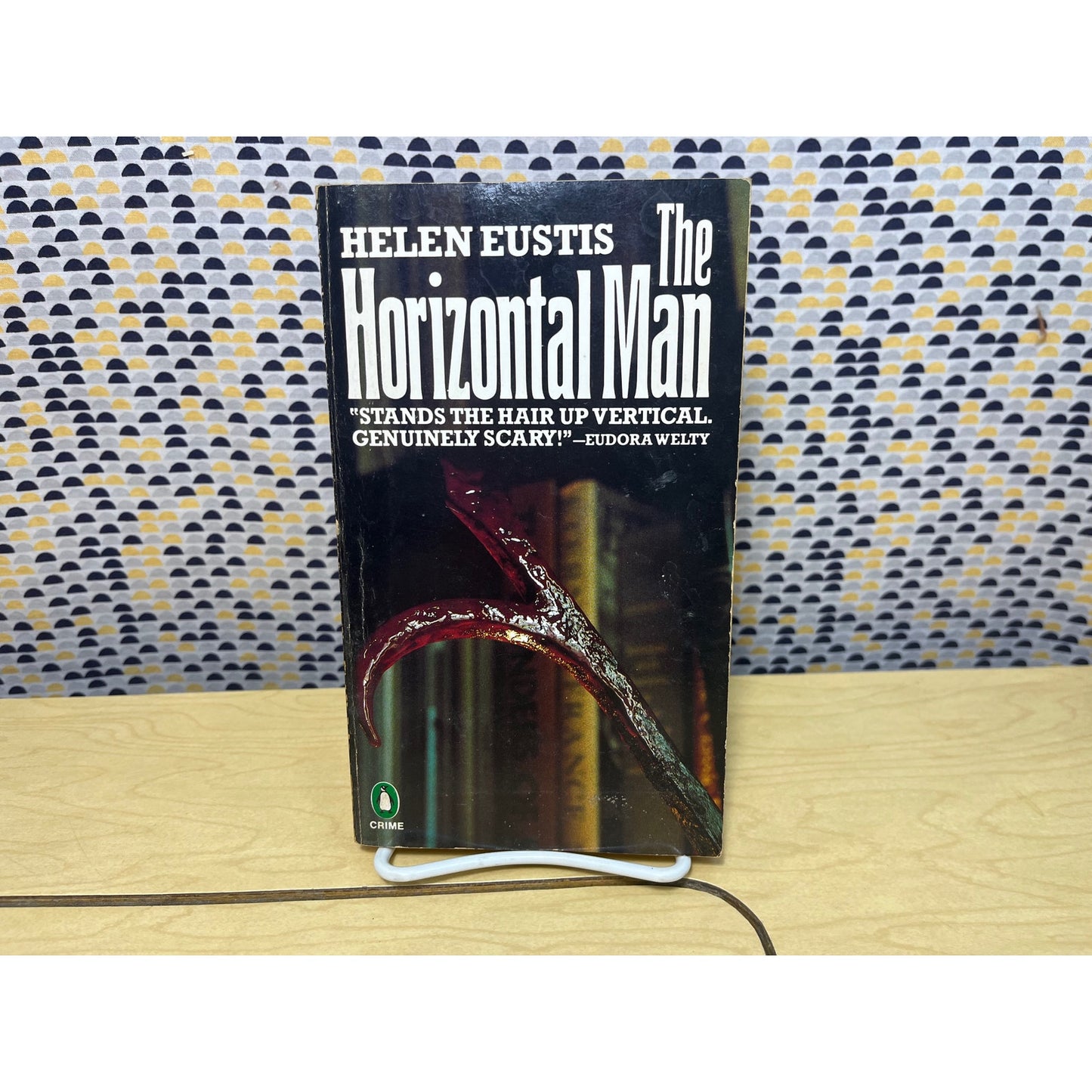 The Horizontal Man - Helen Eustis - Penguin Mystery -  Paperback