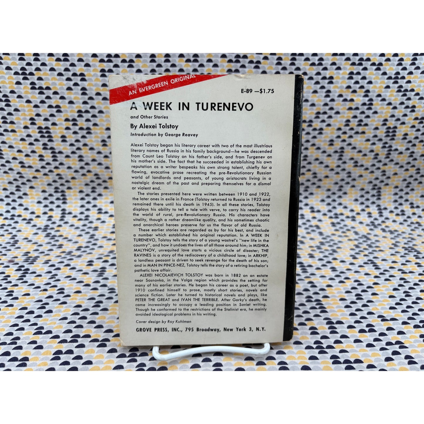 A Week In Turenevo - Alexei Tolstoy - Evergreen - Paperback