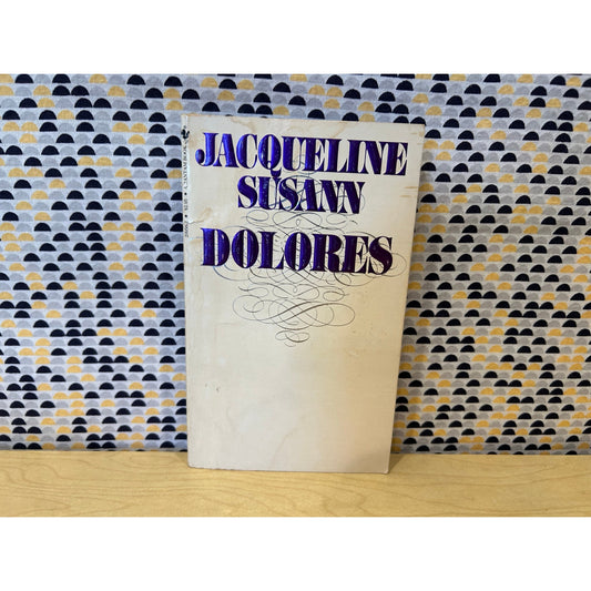 Dolores - Jacqueline Susann - Vintage Paperback Book - Bantam Edition