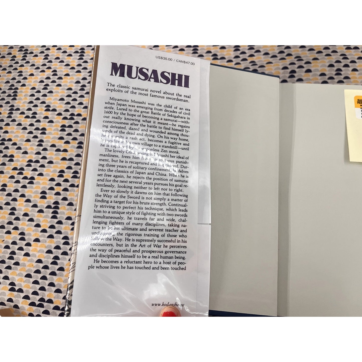 Musashi - Eiji Yoshikawa - Kodansha Books - Hardcover