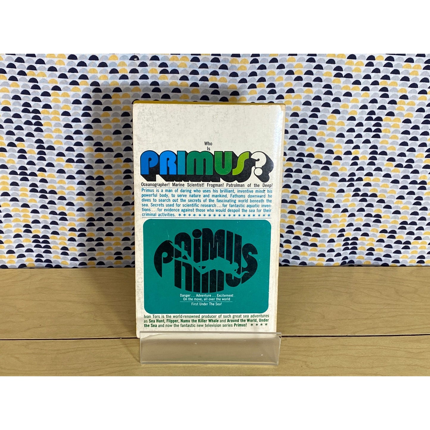 Primus - Bradford Street - Vintage Paperback Book - TV show Tie In - Bantam Ed