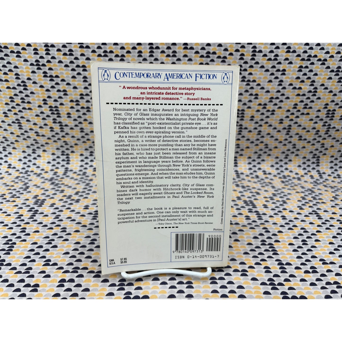 City Of Glass - Paul Auster - Penguin Contemporary American Fiction - Paperback