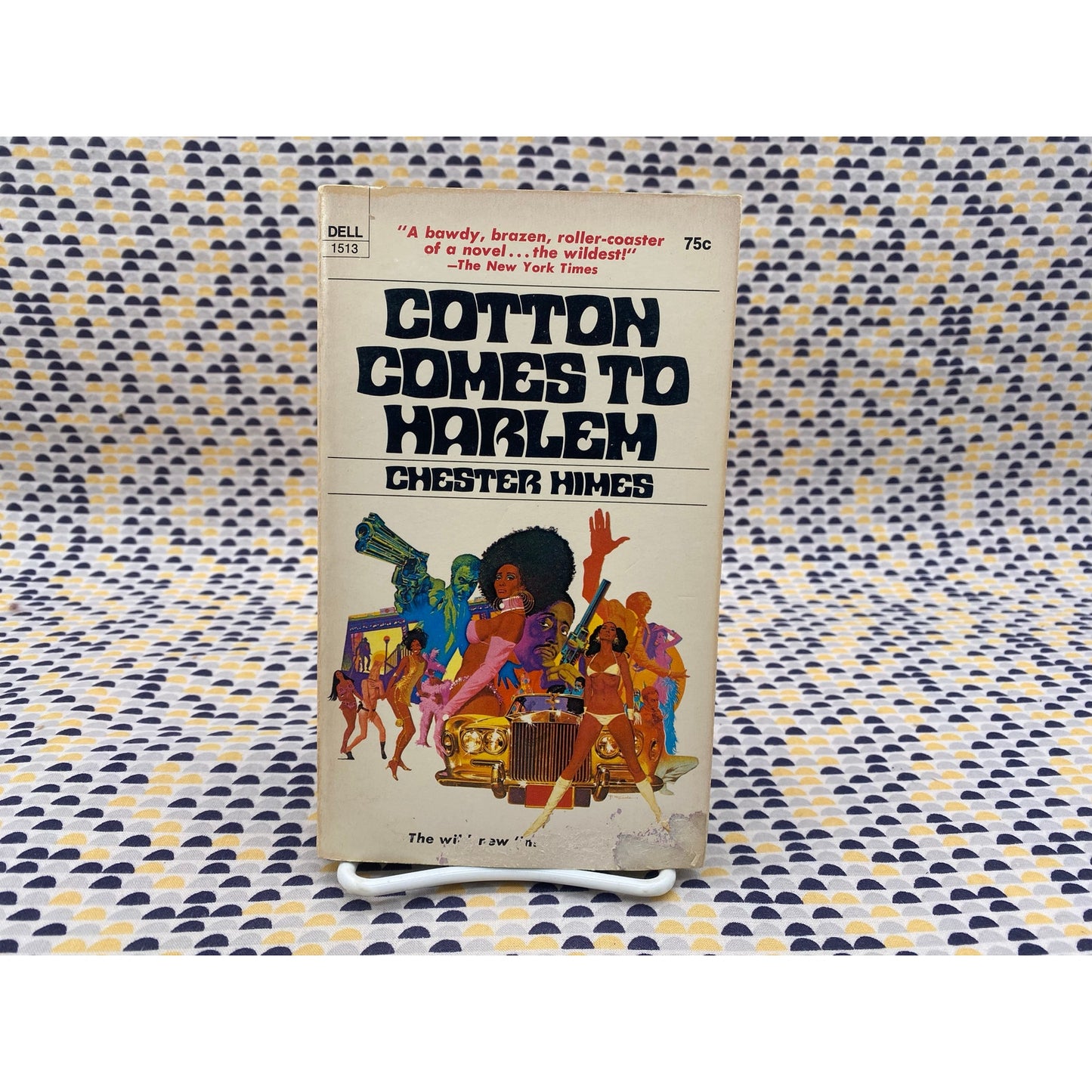 Cotton Comes to Harlem - Chester Himes - Vintage Paperback - Movie Tie In Edition