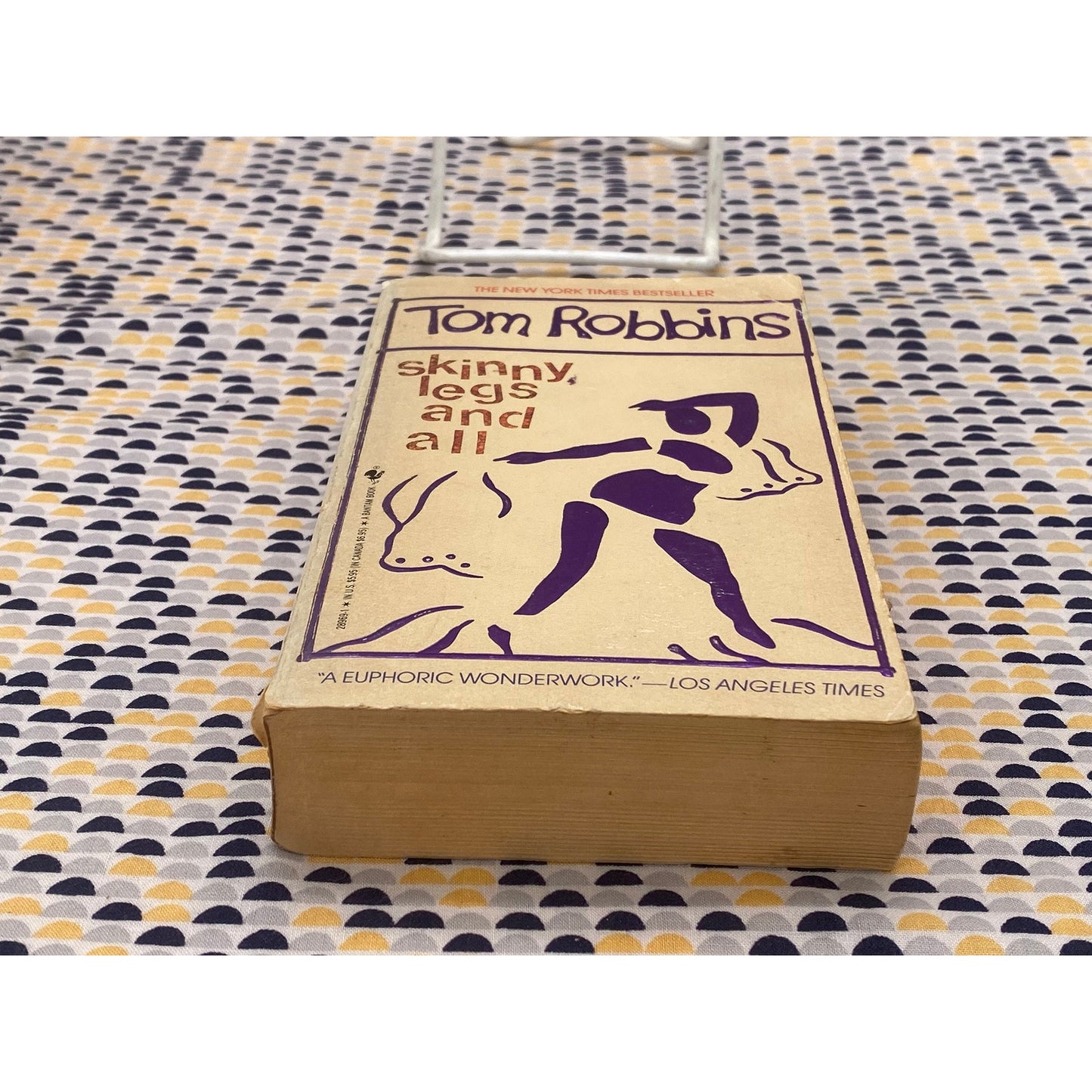 Skinny Legs and All - Tom Robbins - Vintage Paperback Book - Bantam Books