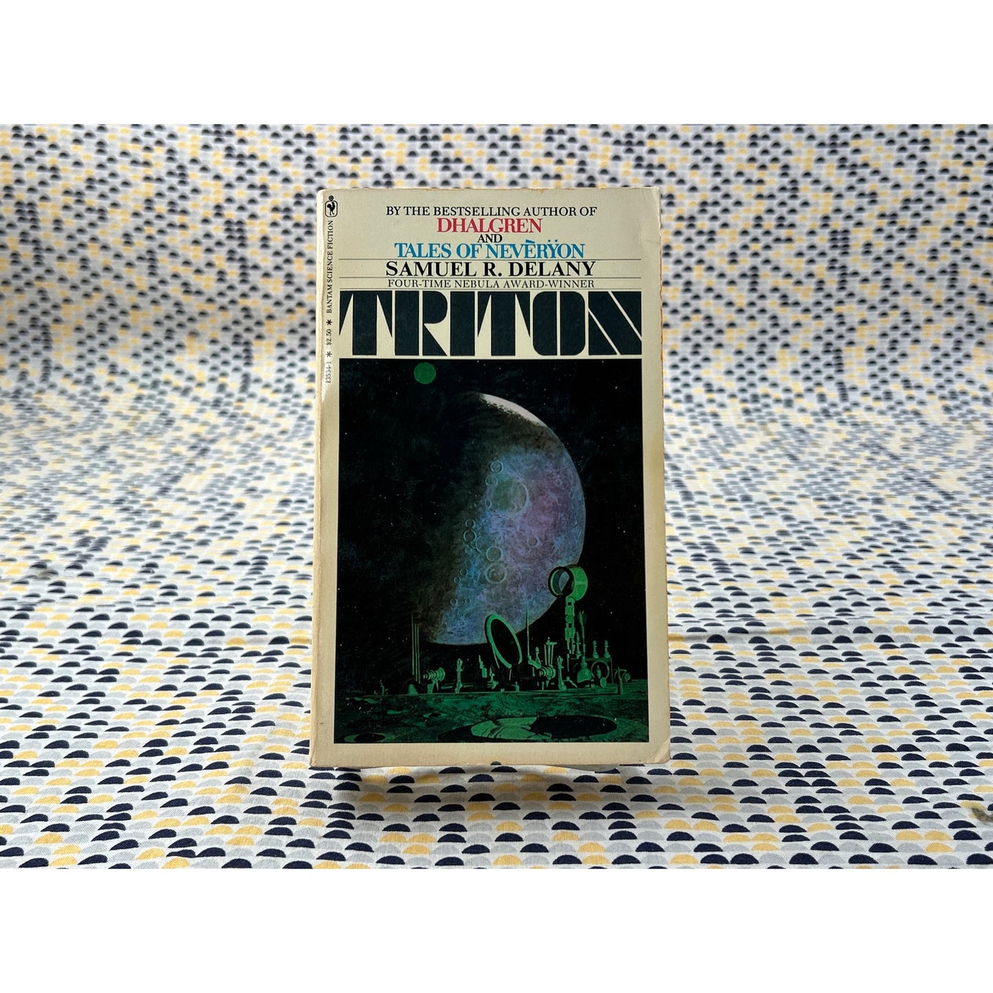 Triton - Samuel R. Delany - Vintage Paperback Book - Bantam Science Fiction Edition