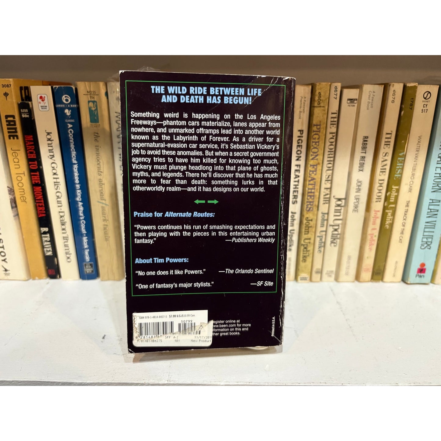 Alternate Routes - Tim Powers - Baen Books - Paperback