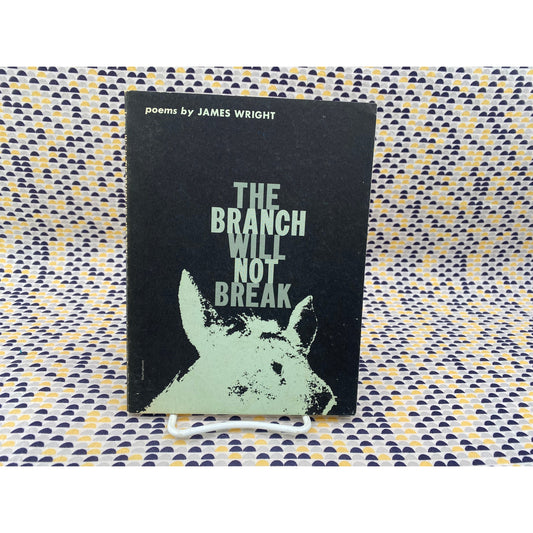 The Branch Will Not Break - James Wright - Wesleyan - Paperback