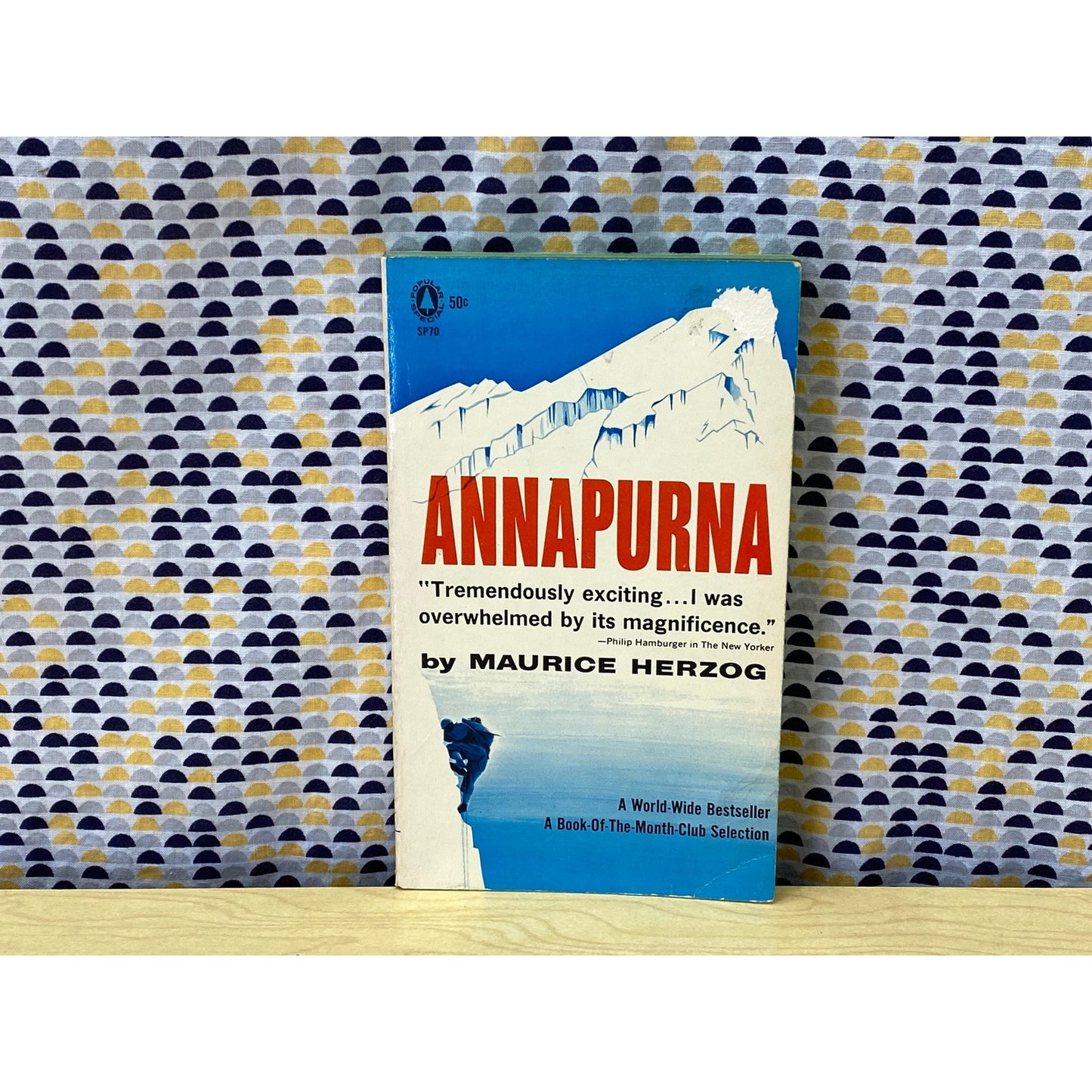Annapurna - Maurice Herzog - Vintage Paperback Book - Popular Library Edition