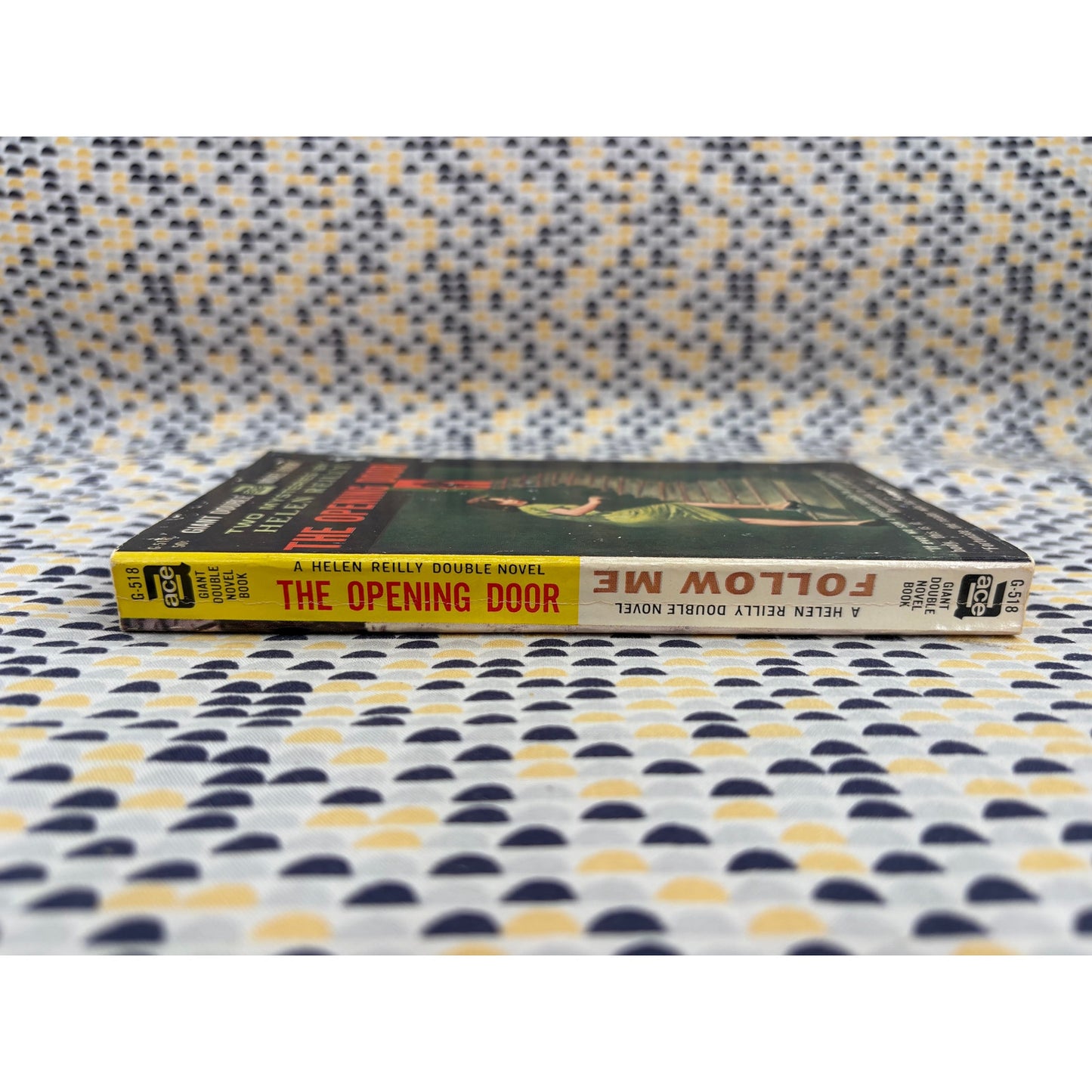Two Mysteries - Follow Me - The Opening Door - Helen Reilly - Giant Double Novel - Ace - Paperback