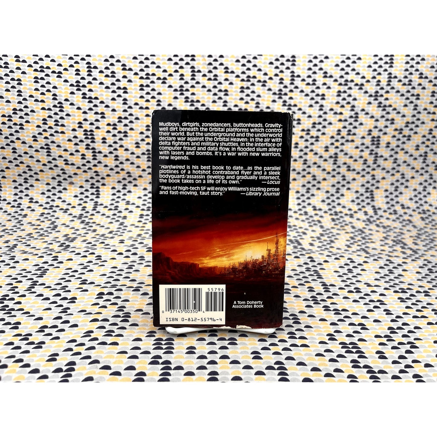 Hard Wired - Walter Jon Williams - Cyberpunk - TOR Books - Paperback