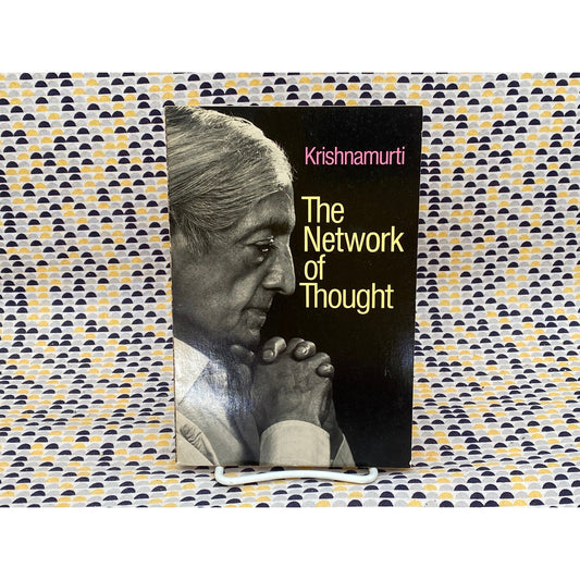 The Network Of Thought - J. Krishnamurti - Vintage Paperback Book - Harper & Row Edition