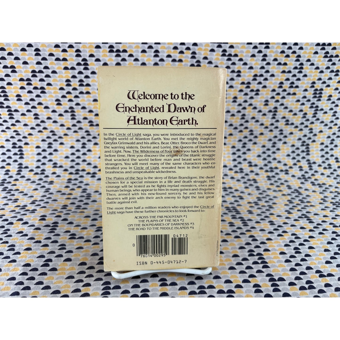 The Plains Of The Sea - Wilderness of Four #2 - Niel Hancock - Popular Library - Paperback