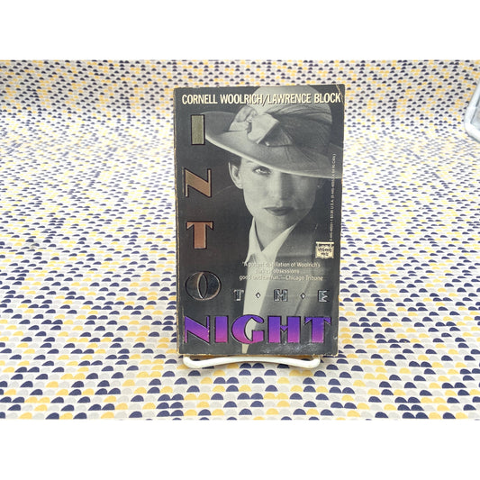 Into The Night - Cornell Woolrich - Lawrence Block - Mysterious Press - Paperback