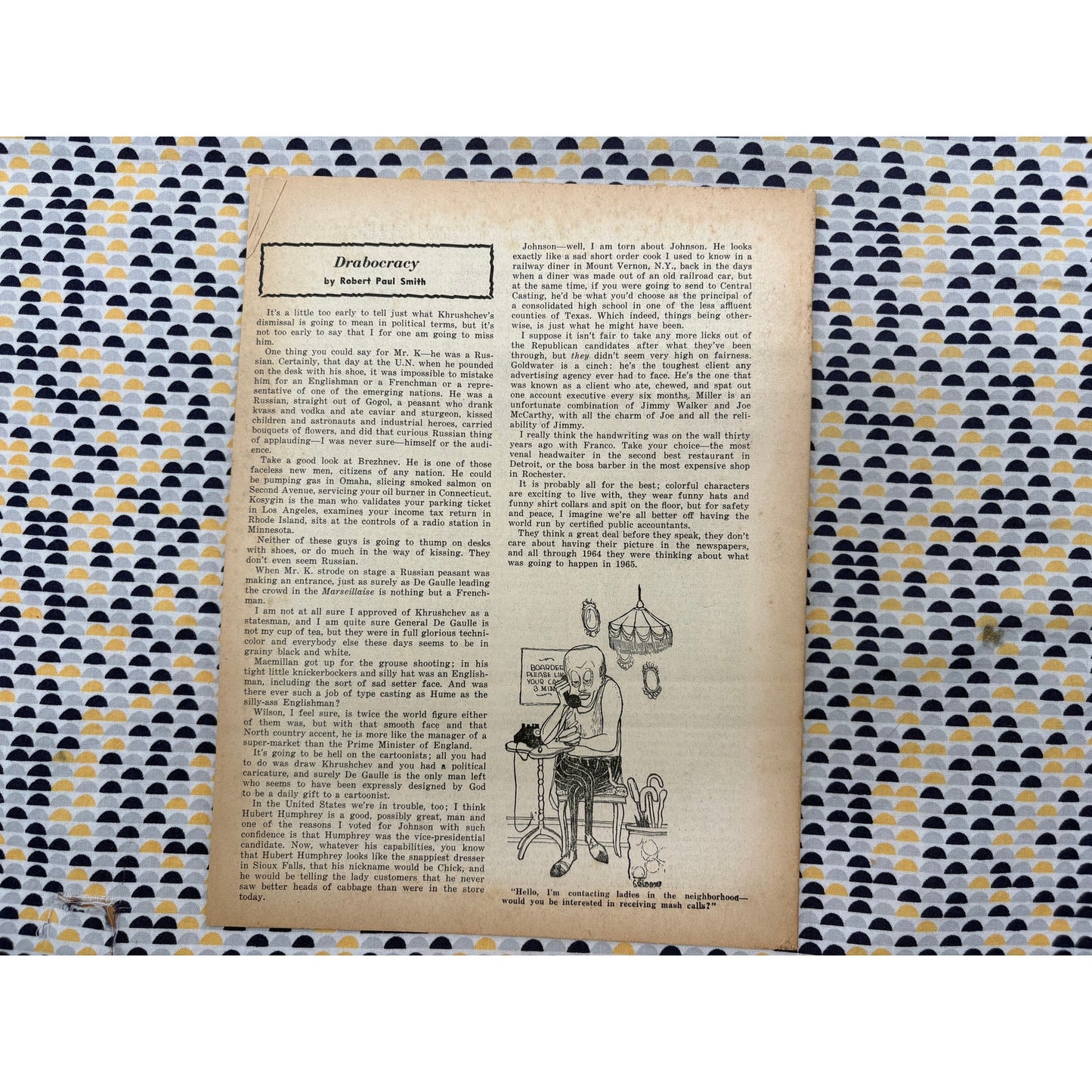 The Realist Magazine - Counterculture Newspaper - March 1965 - No. 57