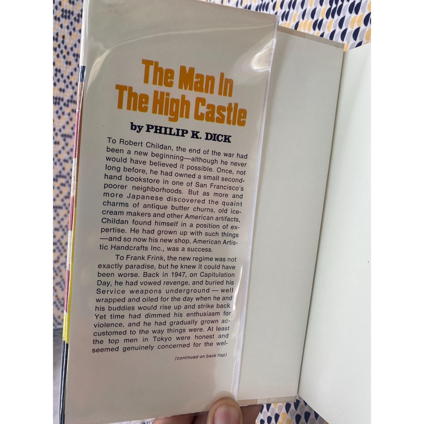 The Man in the High Castle - Philip K. Dick - 1962 Putnam Edition