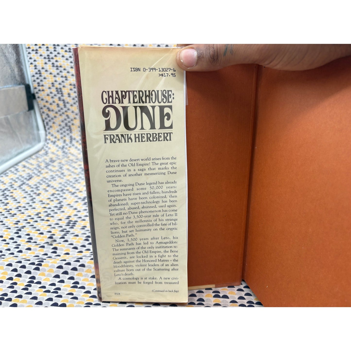 Chapterhouse: Dune - Frank Herbert - Hardcover - Putnam 1st Edition 1st Printing