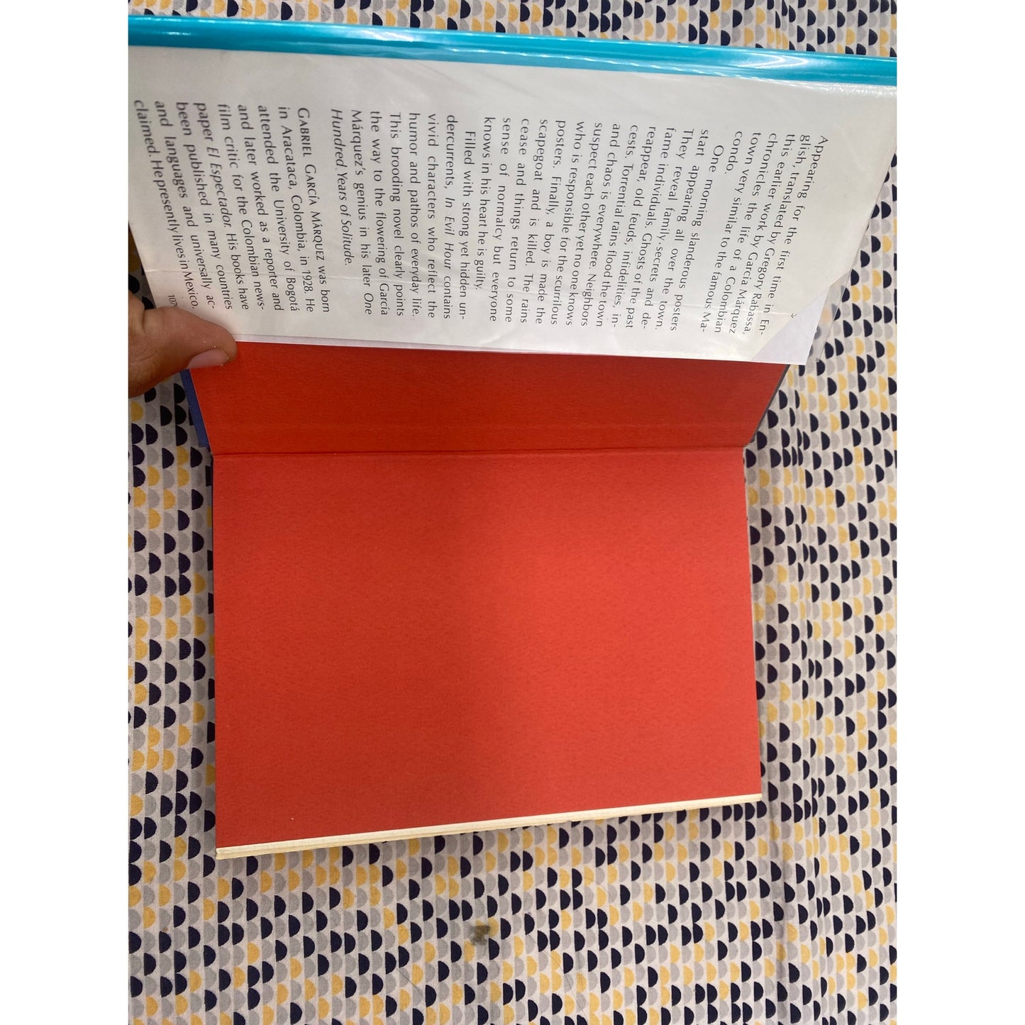 In Evil Hour - Gabriel Garcia Marquez - Hardcover Book - Harper and Row - 1st American Edition, 1st Printing