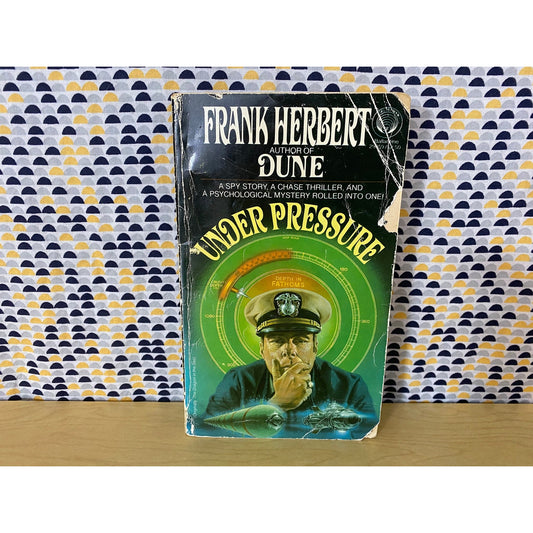 Under Pressure - Frank Herbert - Vintage Paperback - Del Rey Science Fiction