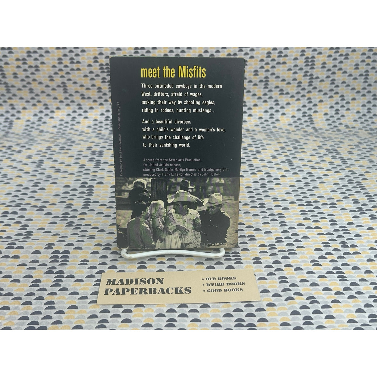 The Misfits - Arthur Miller - Dell Books - Movie Tie-In Edition