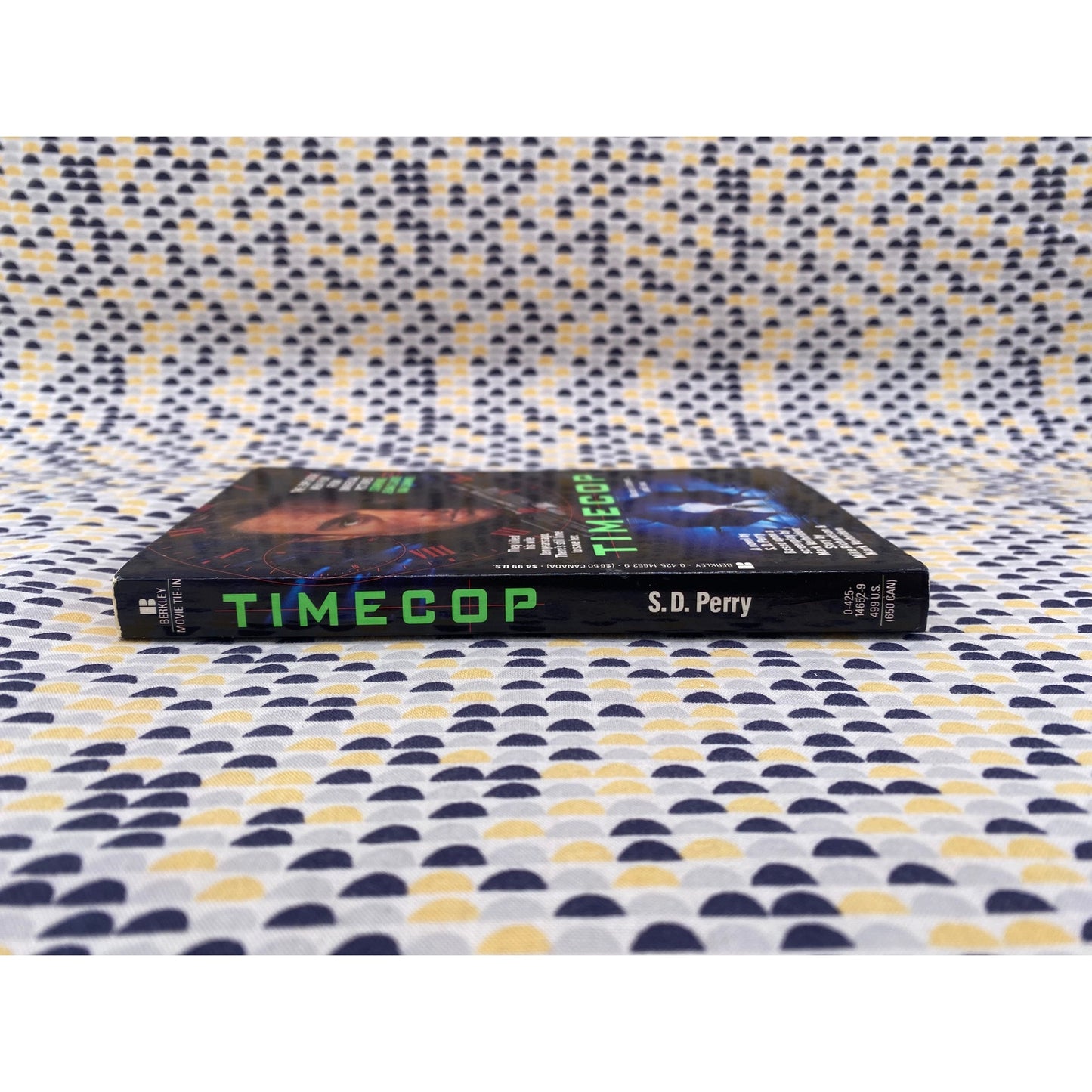 Timecop - S. D. Perry - Berkley - Movie Novelization - Paperback