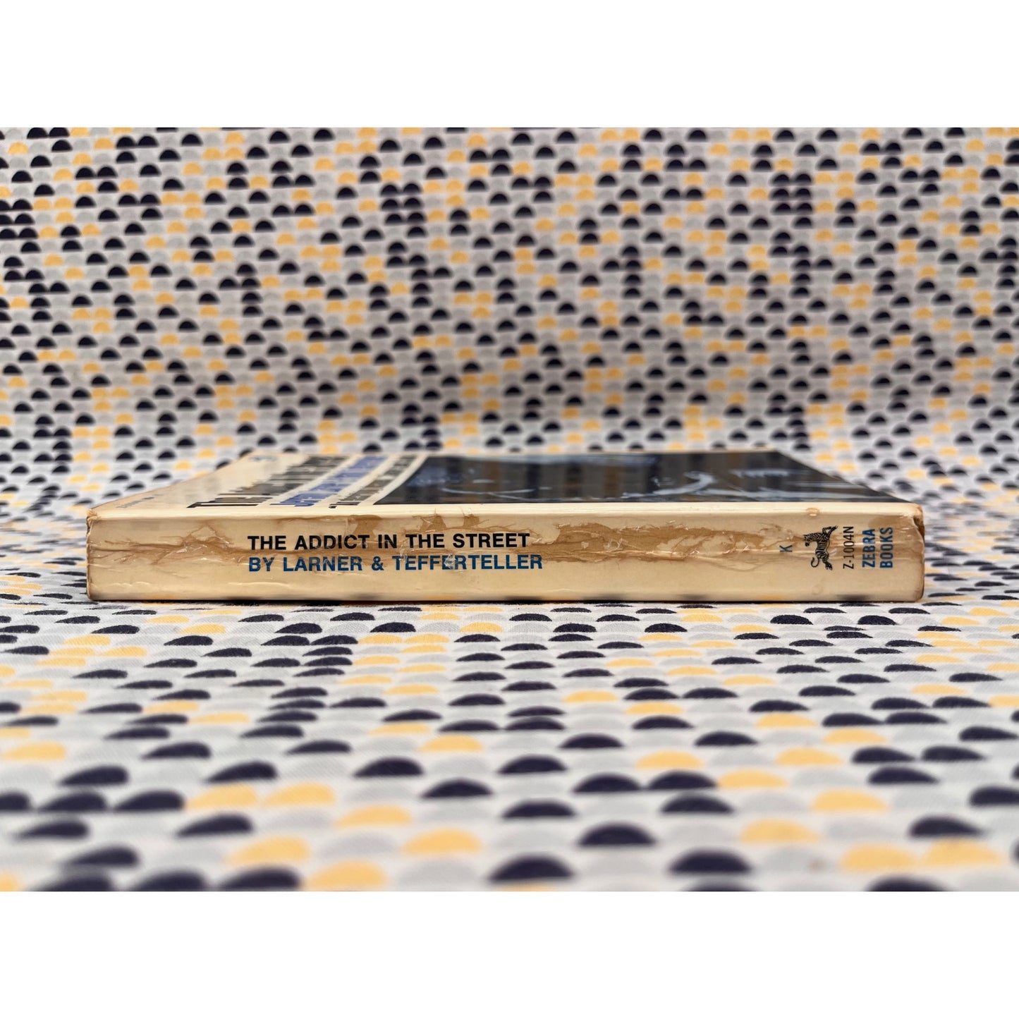 The Addict in the Street - Jeremy Larner & Ralph Tefferteller - Zebra Books - Paperback