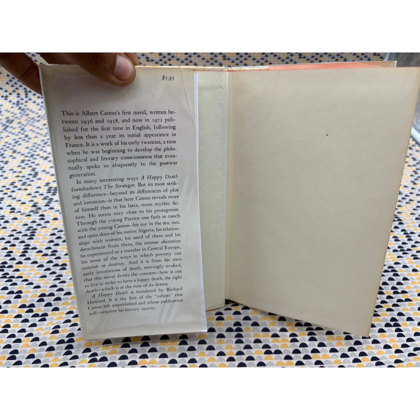 A Happy Death - Albert Camus - Knopf - Hardcover