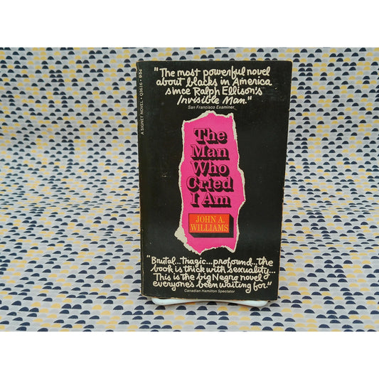 The Man Who Cried I Am - John A. Williams - Vintage Paperback - Signet Edition