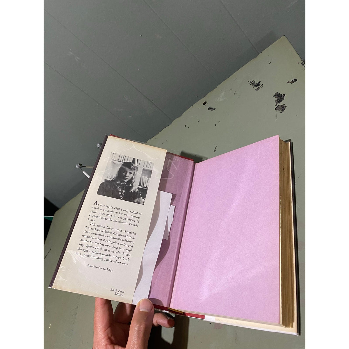 The Bell Jar - Sylvia Plath - Hardcover - 1971 Harper and Row - Club Edition