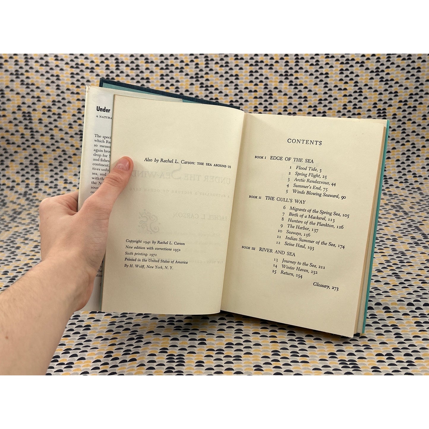 Under the Sea-Wind - Rachel Carson - Oxford University Press - Hardcover