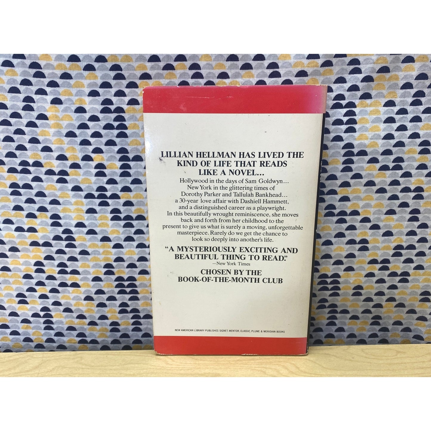 Pentimento - Lillian Hellman - Vintage Paperback Book - Signet Edition