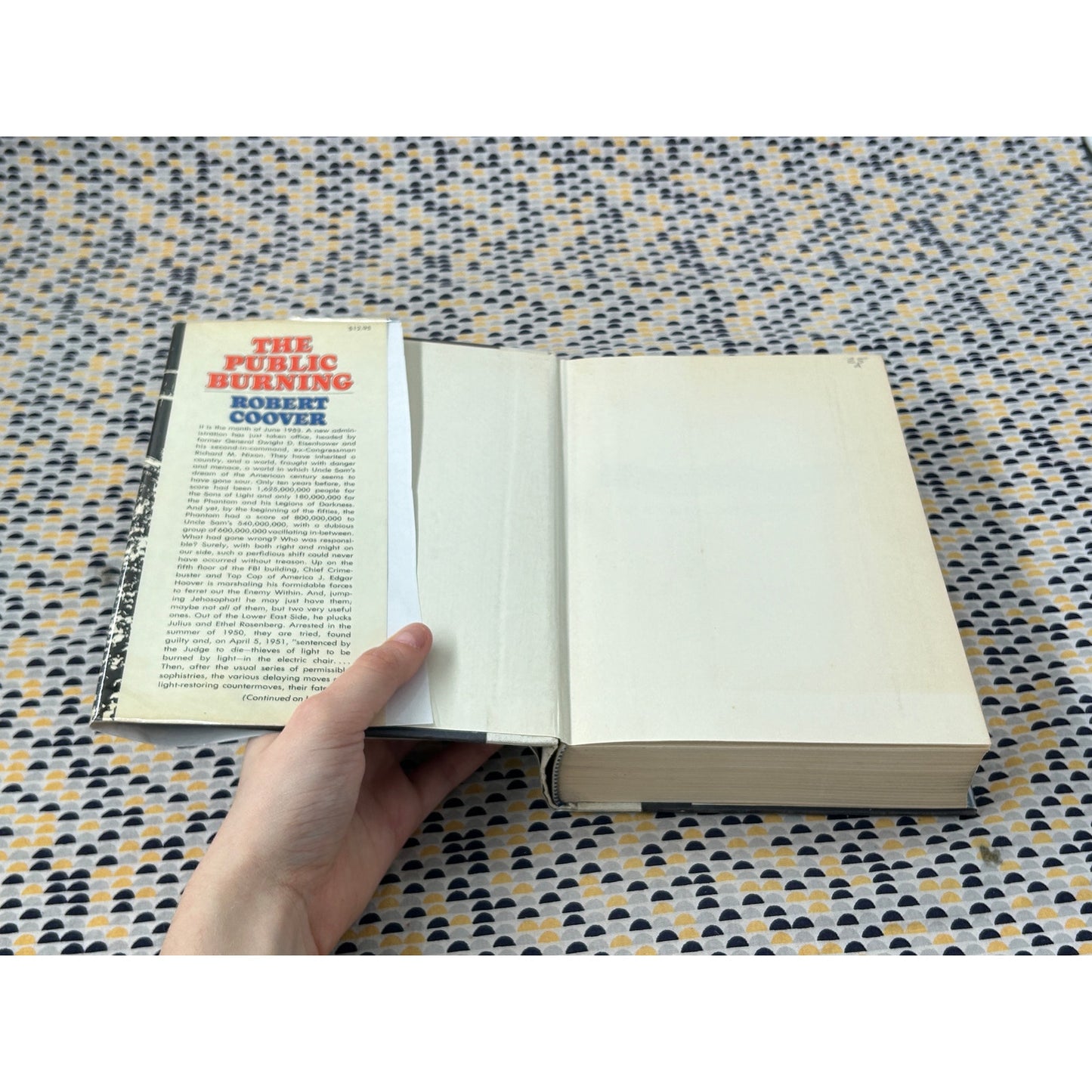 The Public Burning - Robert Coover - Viking - Hardcover - 1st Edition