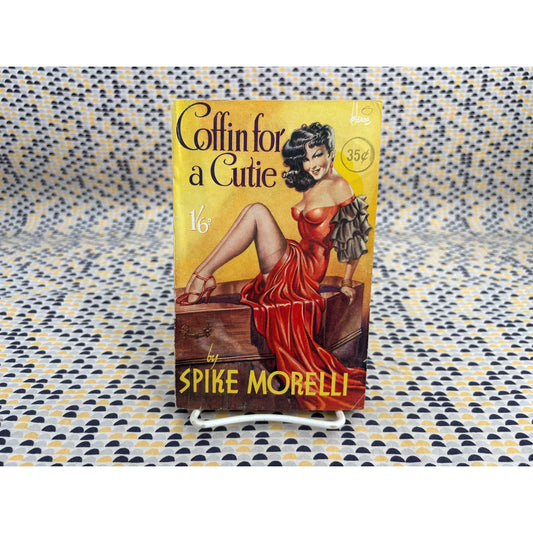 Coffin for a Cutie - Spike Morelli - Archer Press - Reginald Heade cover - Vintage Paperbacks
