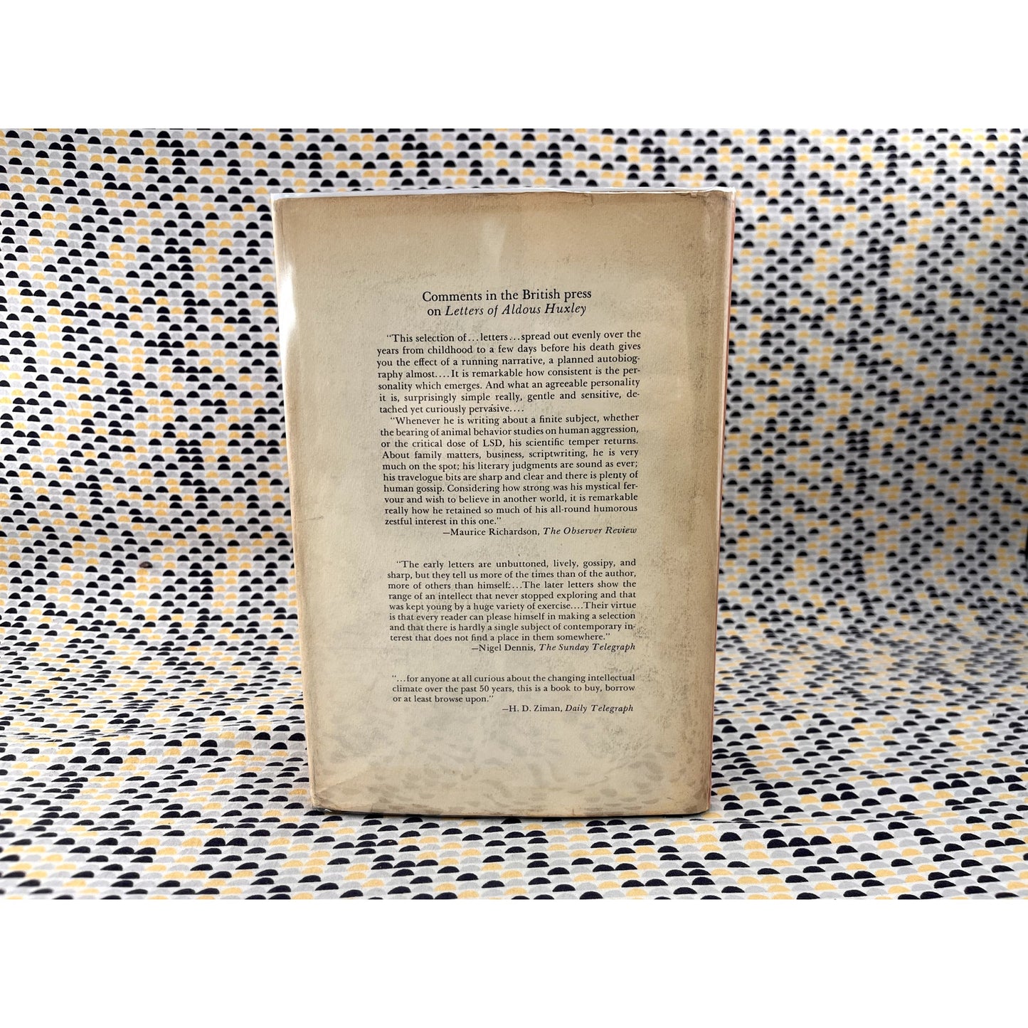 Letters of Aldous Huxley - Ed. Grover Smith - Harper & Row Books. - Hardcover