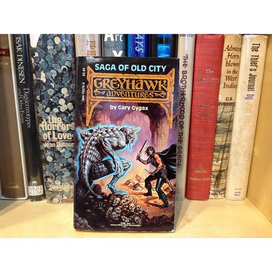 Saga of Old City - Greyhawk Adventures - Gary Gygax - TSR - Paperback