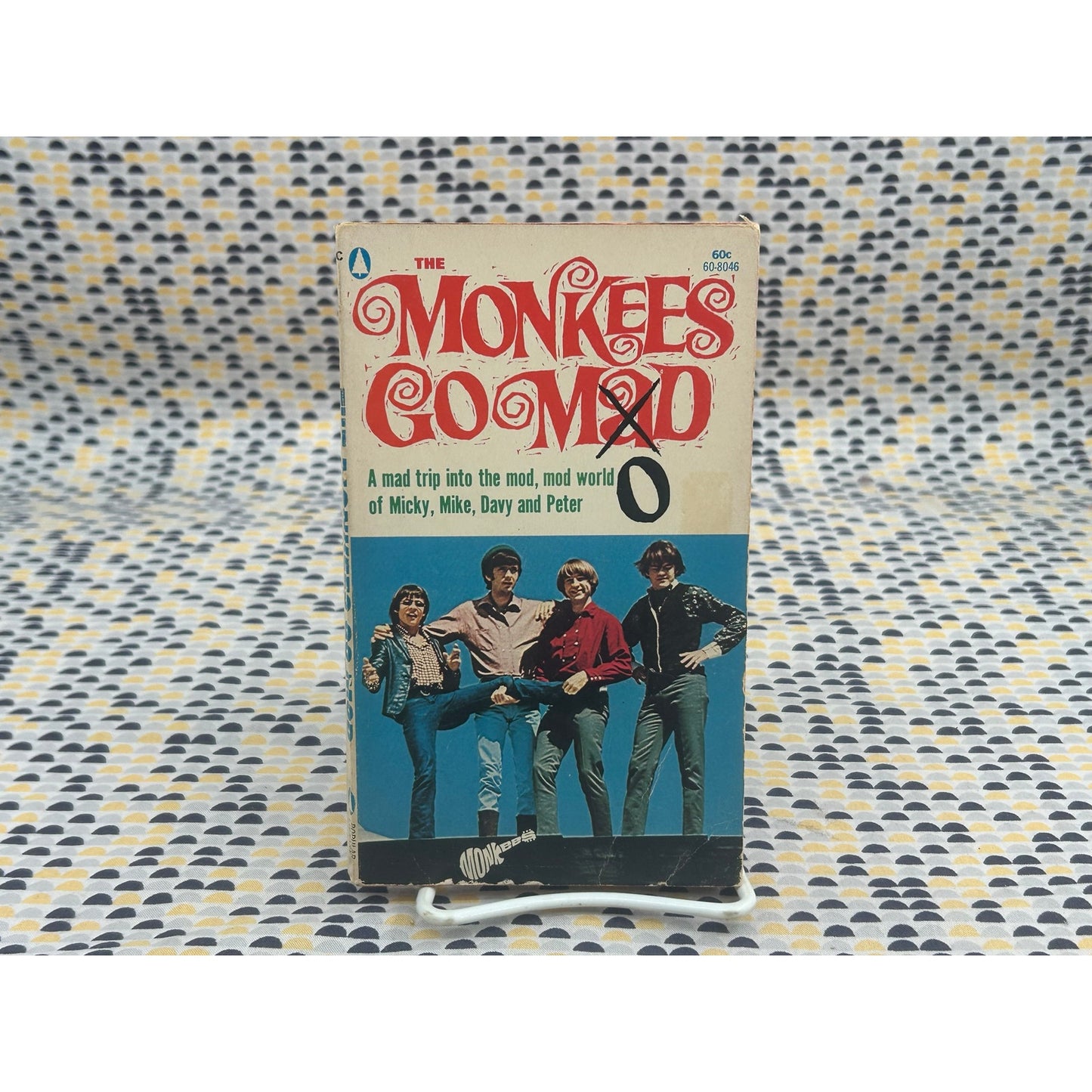 The Monkees Go Mod - Vintage Paperback Book - Popular Libray Edition