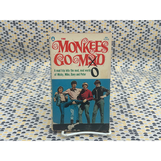 The Monkees Go Mod - Vintage Paperback Book - Popular Libray Edition