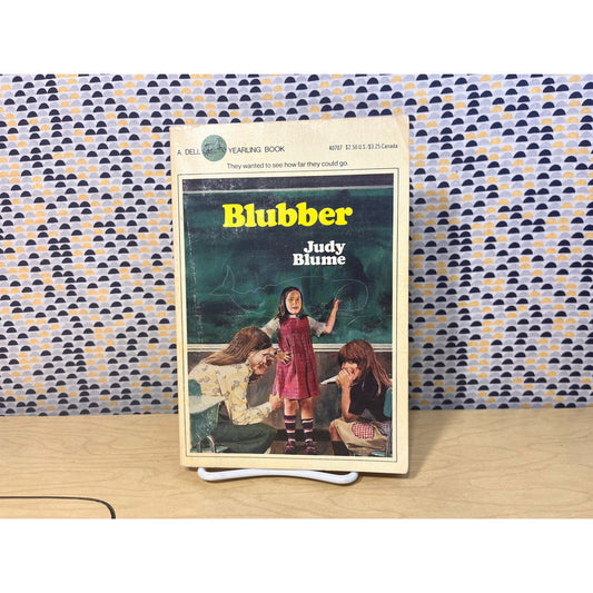 Blubber - Judy Blume - Vintage Paperback Books - Dell Laurel Edition
