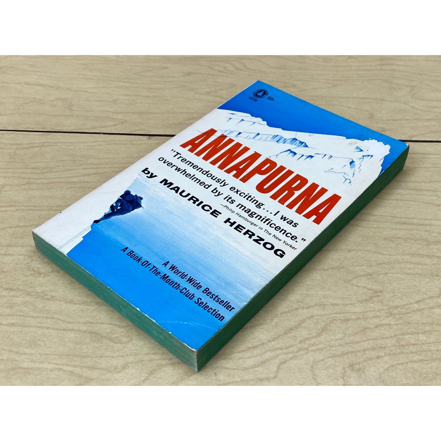 Annapurna - Maurice Herzog - Vintage Paperback Book - Popular Library Edition