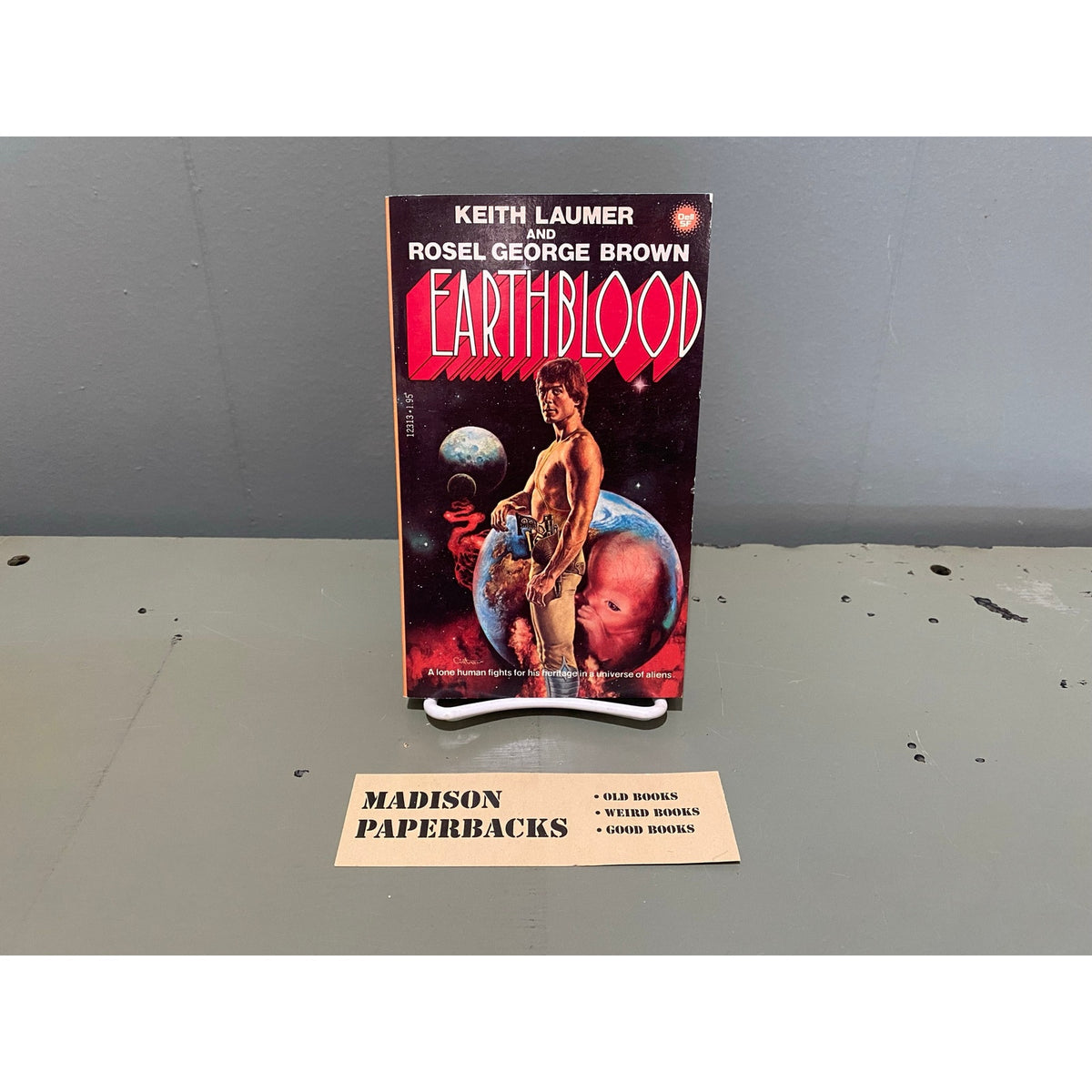 Earthblood - Keith Laumer and Rosel George Brown - Dell SF - Paperback